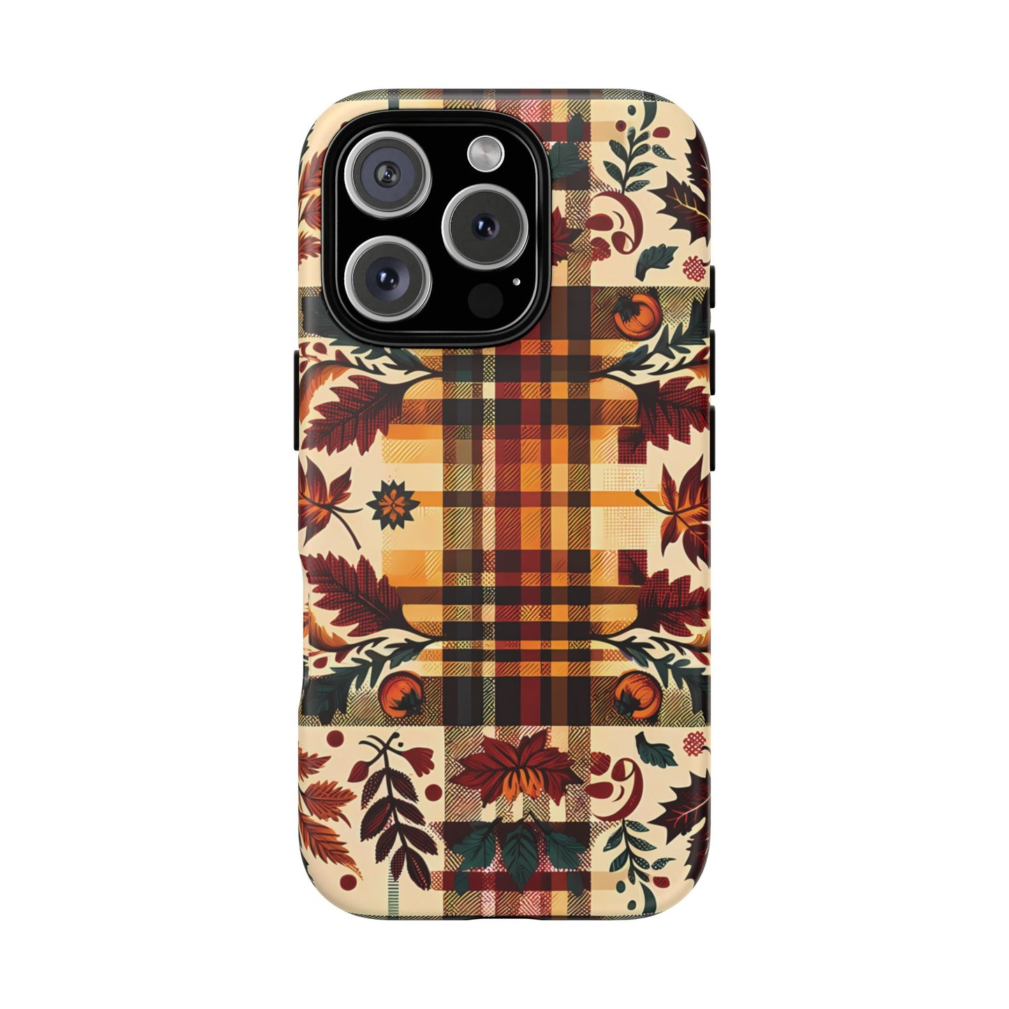 Cute Autumn Harmony Plaid Phone Case! - BOGO Cases