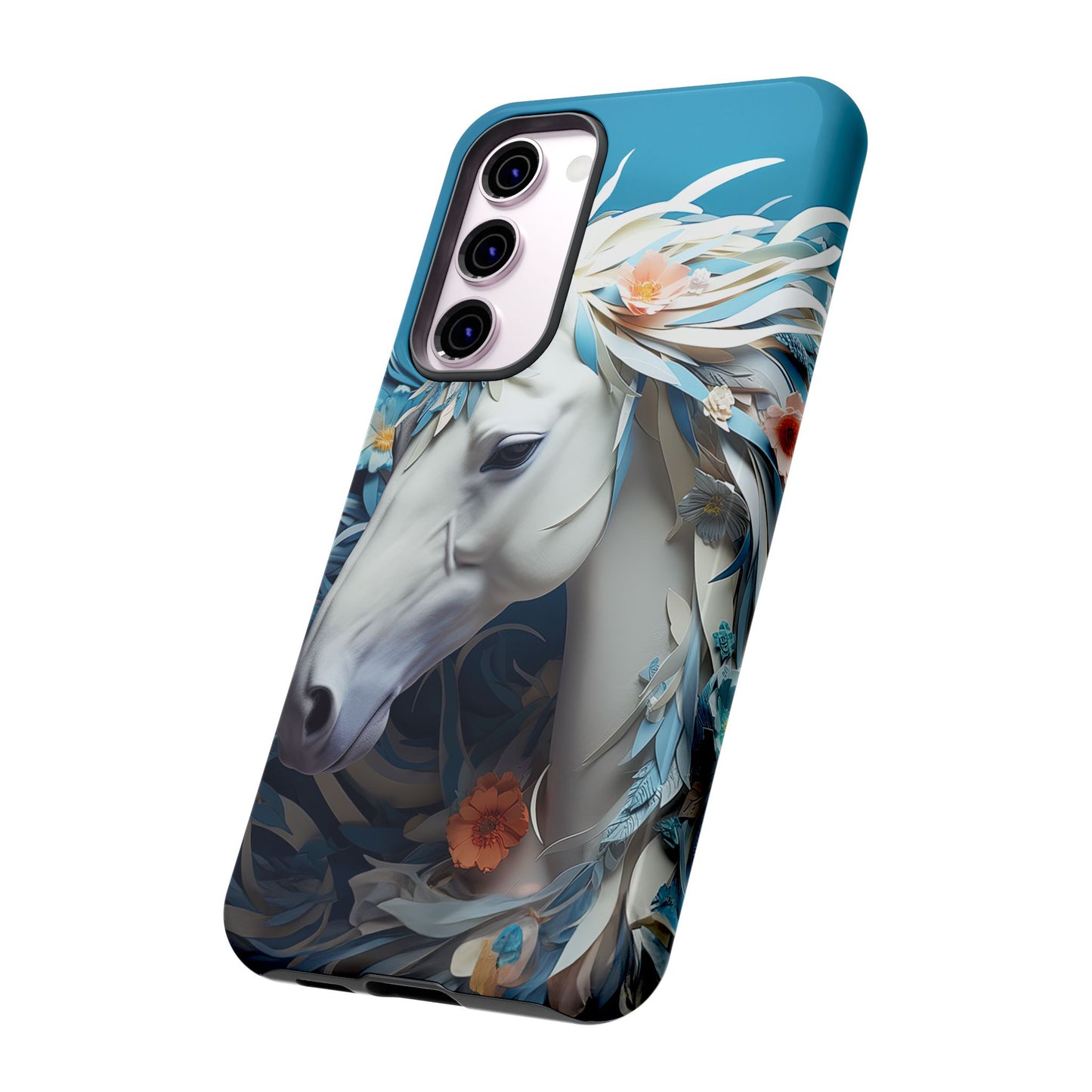 Floral Horse Samsung Galaxy Case