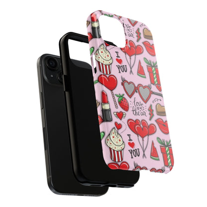 iPhone Case: Love Is in the Air Valentine’s Design