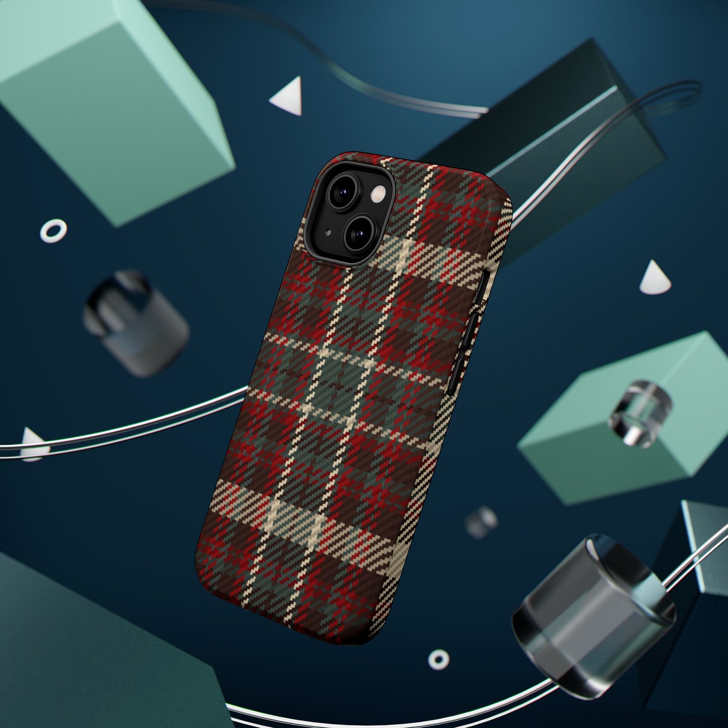 Cozy Rustic Plaid - MagSafe iPhone Series Case