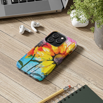 Bold Watercolor Sunflowers - iPhone Series Case