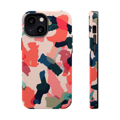 Modern Earthy Camo Abstract – MagSafe iPhone Case