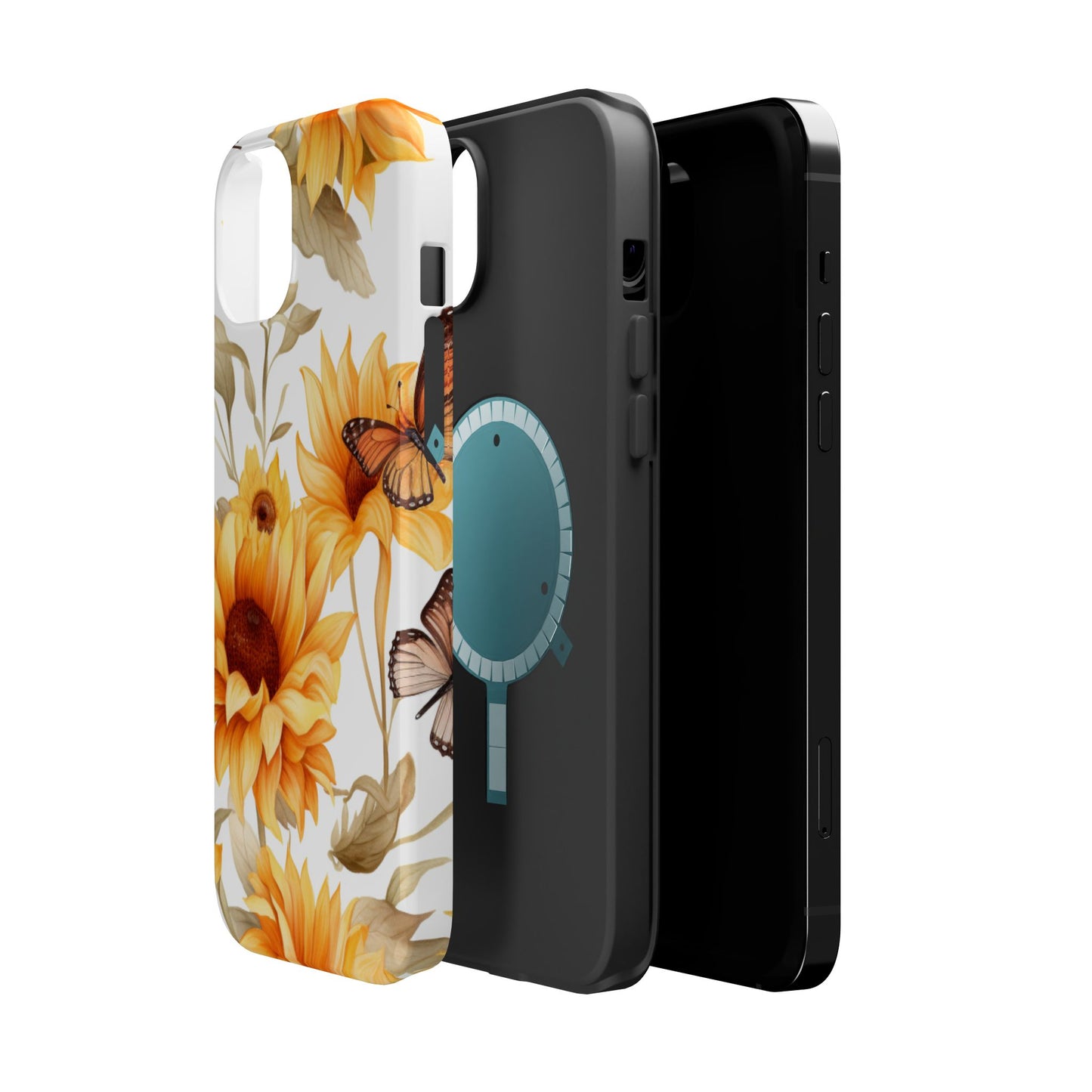 Sunflower & Monarch Garden - MagSafe iPhone Series Case