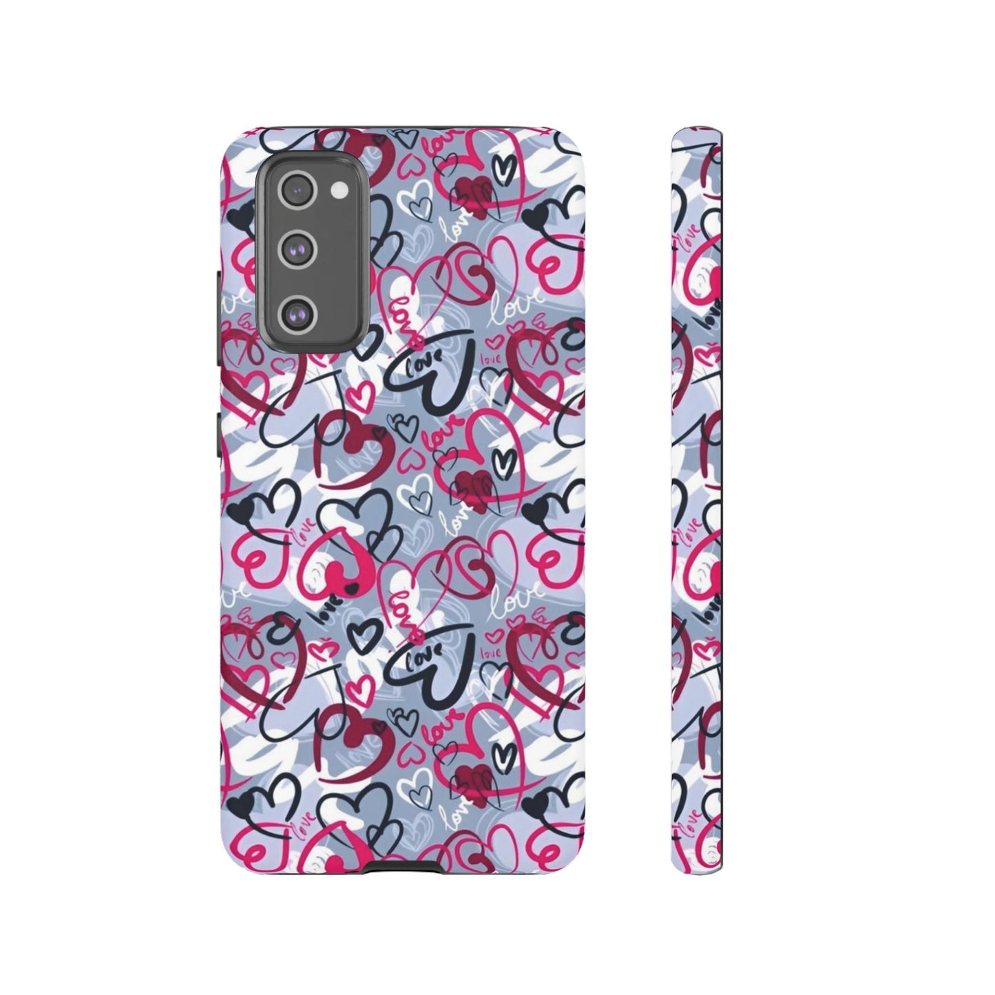 Graffiti Love Hearts Samsung Galaxy Case