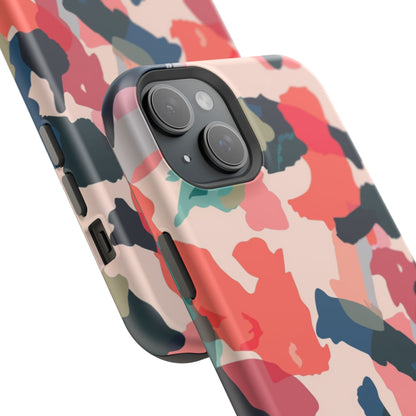 Modern Earthy Camo Abstract – MagSafe iPhone Case