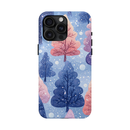 Pink & Purple Winter Wonderland - iPhone Series Case