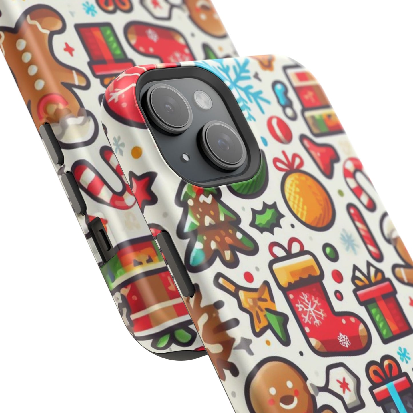 Festive Christmas Icons Pattern – MagSafe iPhone Series Case