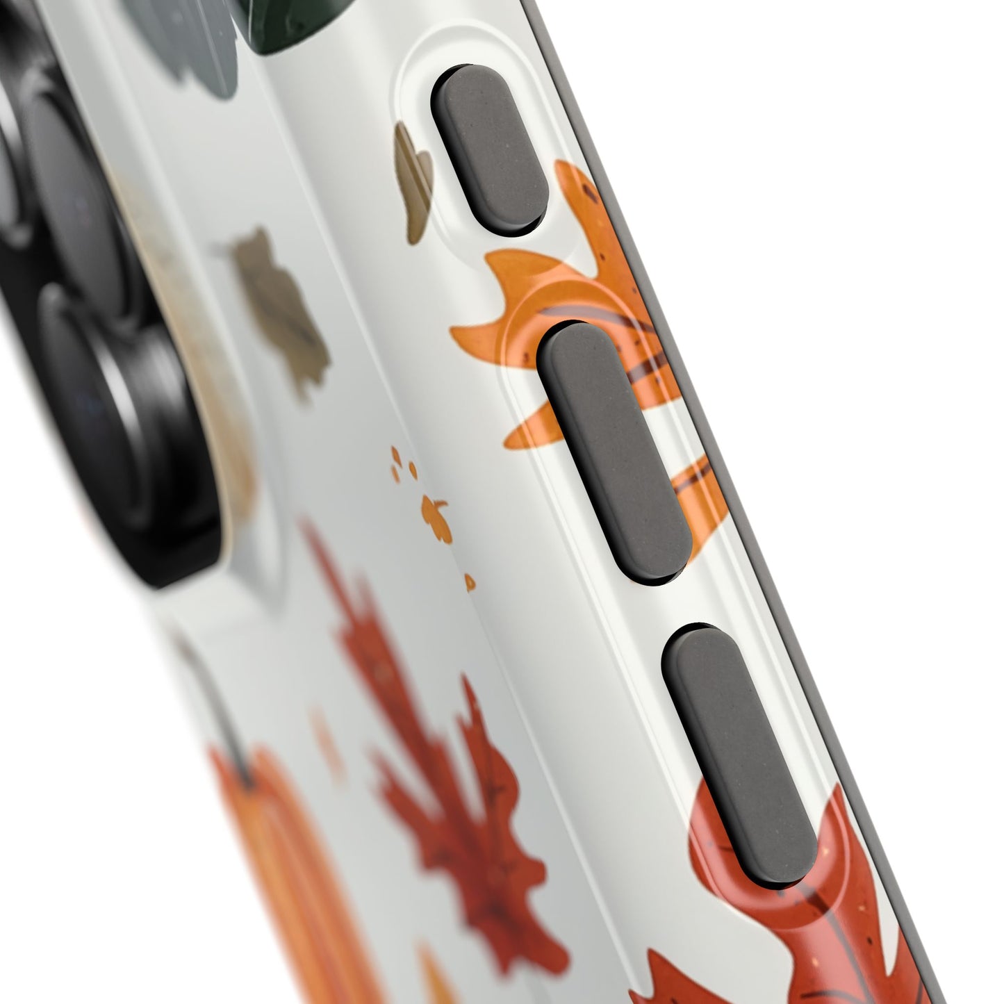 Autumn Pumpkin MagSafe iPhone Case – Fall Leaves and Harvest Design