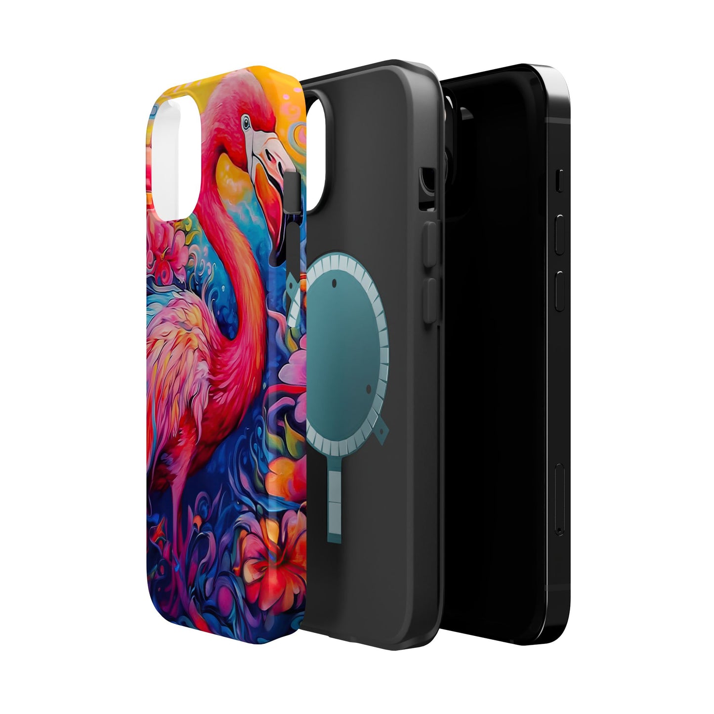 Flamingo Radiance – MagSafe iPhone Cases