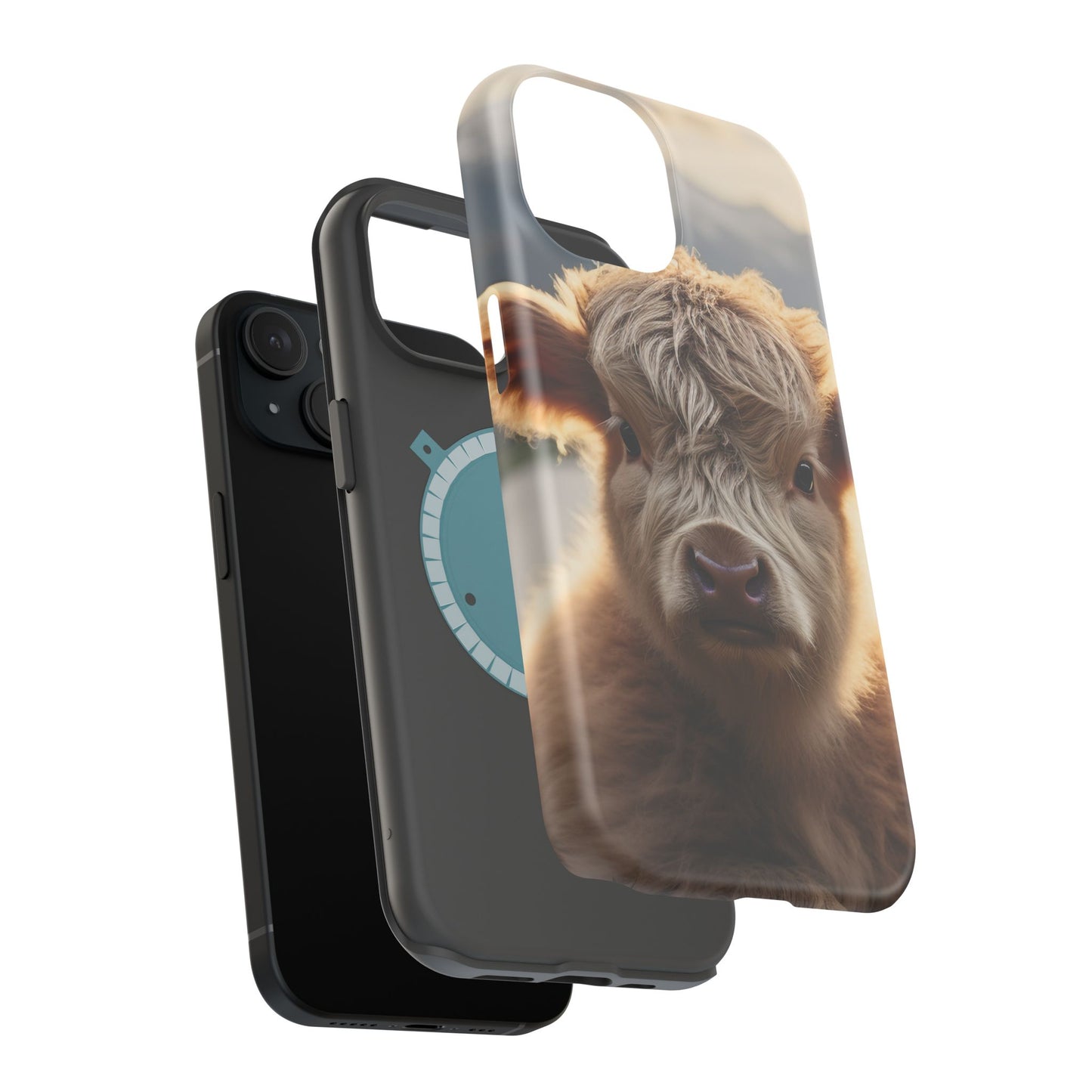 Mountain Munchkin Highland Cow iPhone Case - BOGO Cases