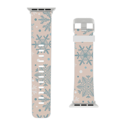 Winter Snowflakes Apple Watch Band