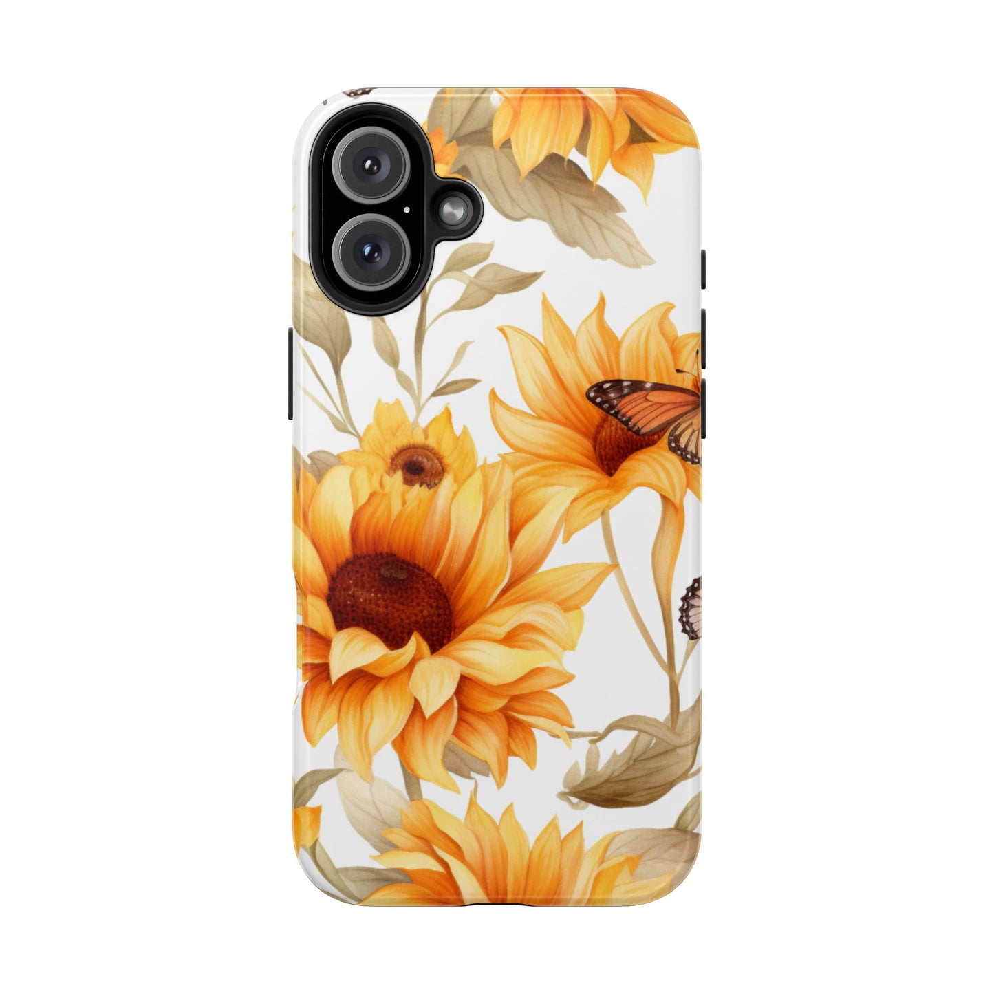 Sunflower & Monarch Garden - iPhone Series Case