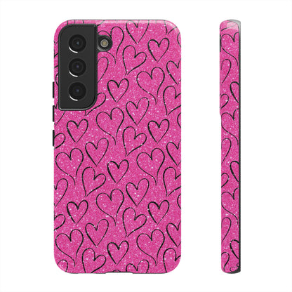 Heartfelt Glam Samsung Galaxy Case