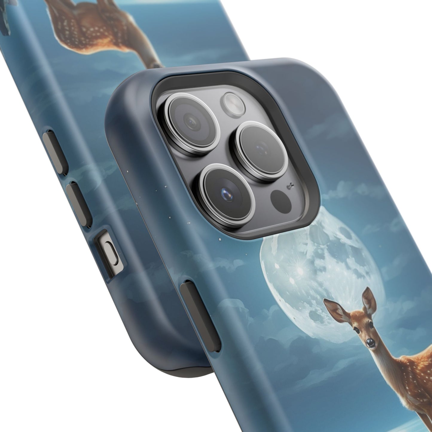 Enchanted Fawn Under the Moonlit Sky MagSafe iPhone Case