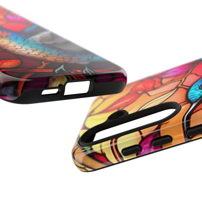 Radiant Multicolor Bird Artwork - Samsung Galaxy Case