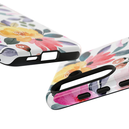 Blossoming Beauty – Samsung Galaxy Case with Watercolor Floral Design