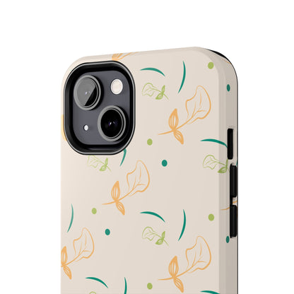 Soft Pastel Abstract Floral Tough iPhone Case – Playful Minimalist Design with Dual-Layer ProtectionPastel Abstract Floral Tough iPhone Case – Playful Minimalist Design with Dual-Layer Protection