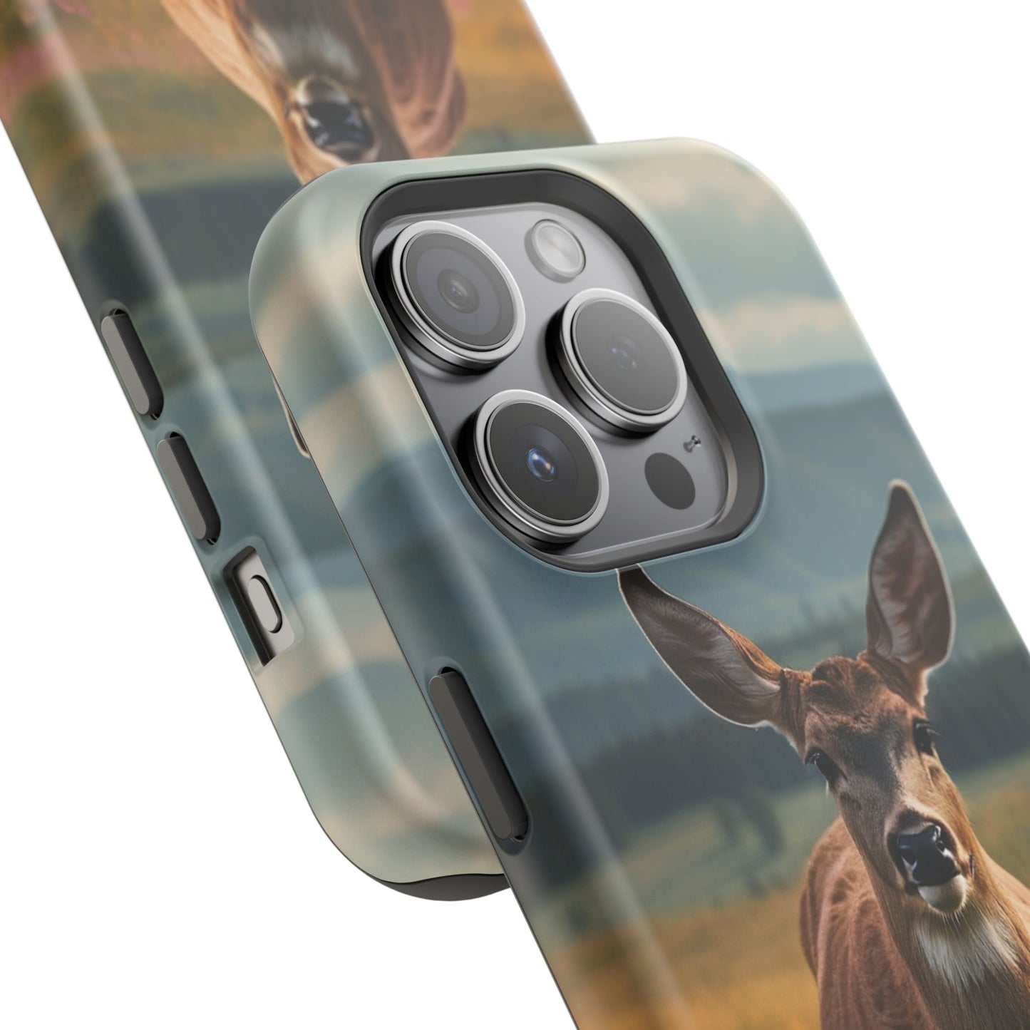 Rustic Meadow Deer – MagSafe iPhone Case