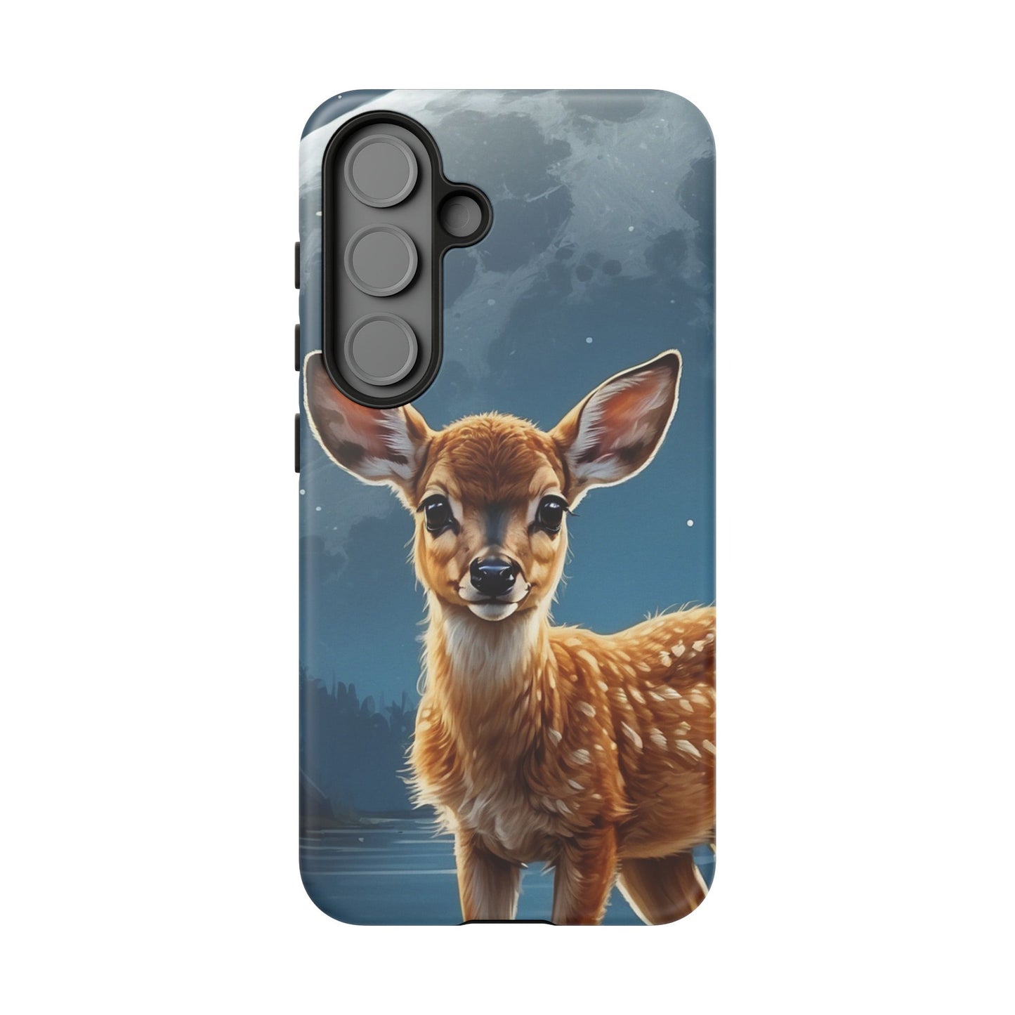 Samsung Galaxy Case – Enchanted Fawn Under the Moonlit Sky