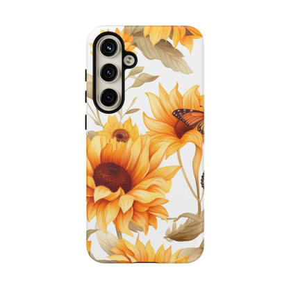 Sunflower & Monarch Garden - Samsung Galaxy Series Case