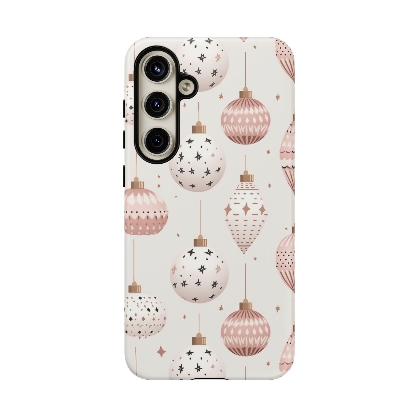 Blush Pink Holiday Ornaments - Samsung Galaxy Series Case