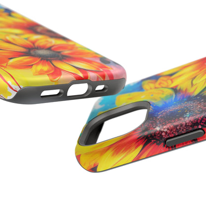 Vibrant Sunflower Splash - MagSafe iPhone Series Case