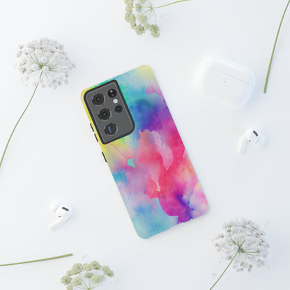 Pastel Watercolor Dream Samsung Galaxy Case – Slim Profile, Glossy Finish