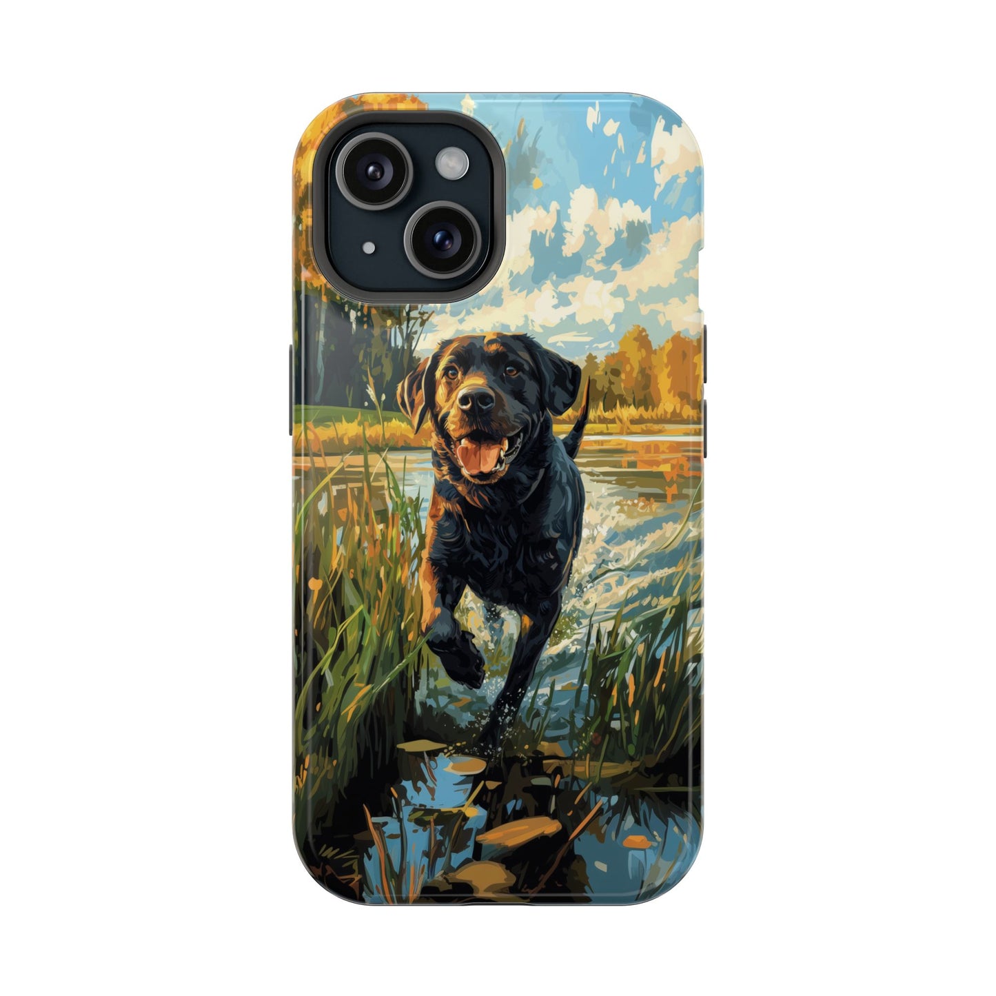 Golden Autumn Labrador - MagSafe iPhone Series Case