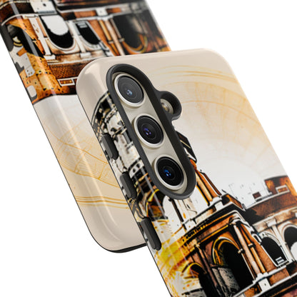 Rome Colosseum Samsung Galaxy Case - Historic Landmark Artwork with Italian Flair