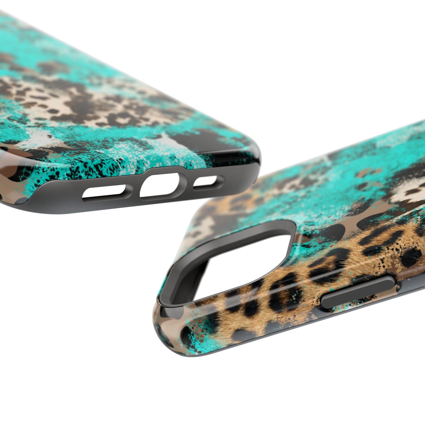 Aqua Splash Leopard - MagSafe iPhone Series Case