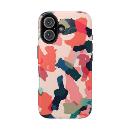 Modern Earthy Camo Abstract – iPhone Case