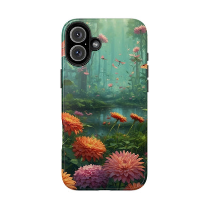 Enchanted Forest Dragonflies & Blossoms – iPhone Series Case