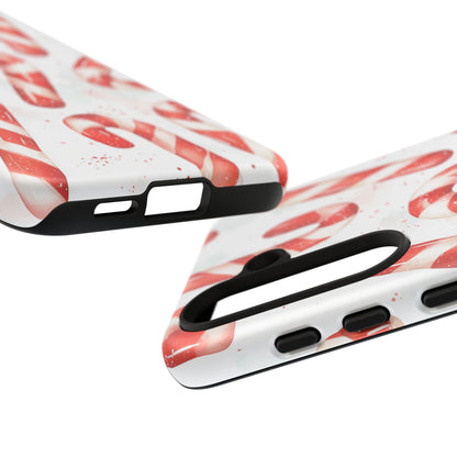 Festive Candy Cane Delight - Samsung Galaxy Series Case