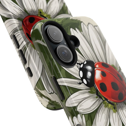 Ladybug & Daisy Garden Charm - iPhone Series Case