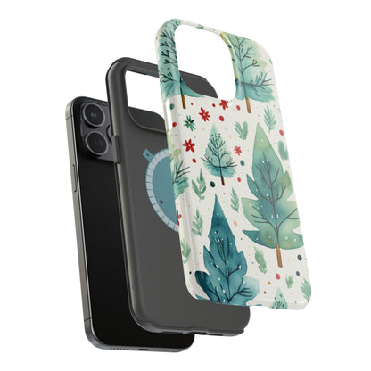 Watercolor Winter Forest - MagSafe iPhone Series Case