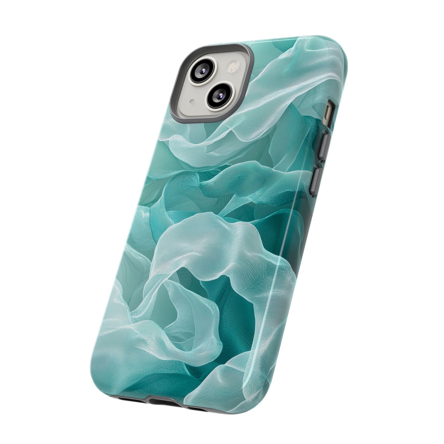 Blue Linen Design iPhone Case