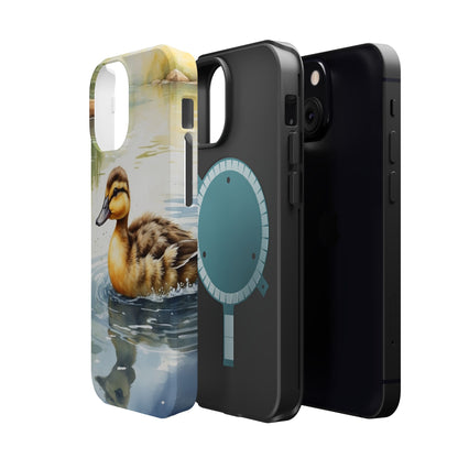 Graceful Duck Reflection – MagSafe iPhone Case