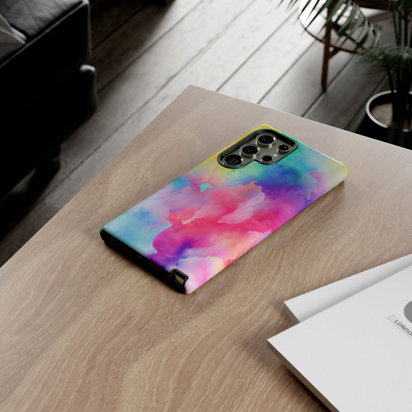 Pastel Watercolor Dream Samsung Galaxy Case – Slim Profile, Glossy Finish