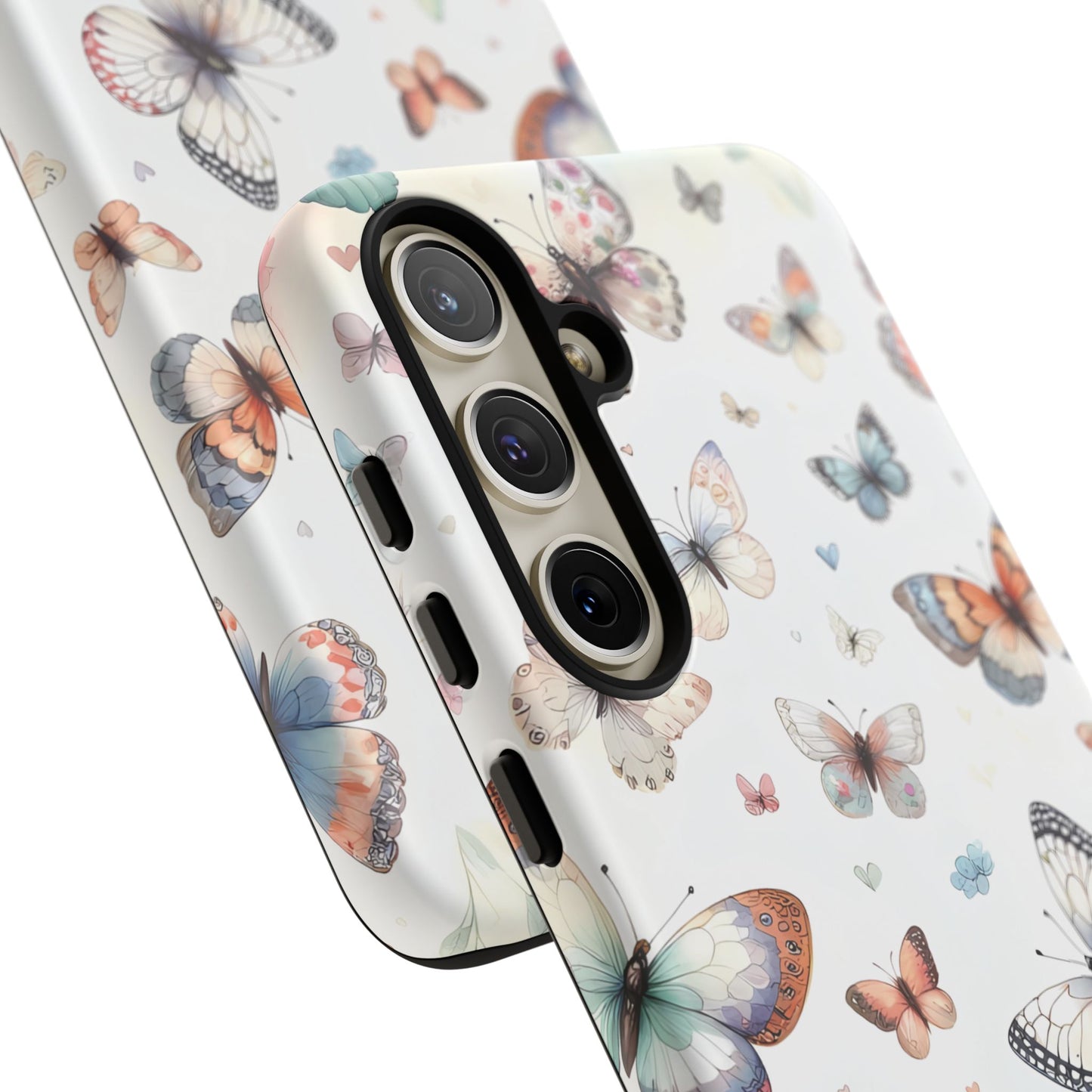 Watercolor Butterfly Phone Case for iPhone & Samsung