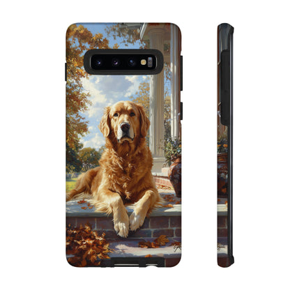 Golden Retriever Autumn Serenity - Samsung Galaxy Series Case