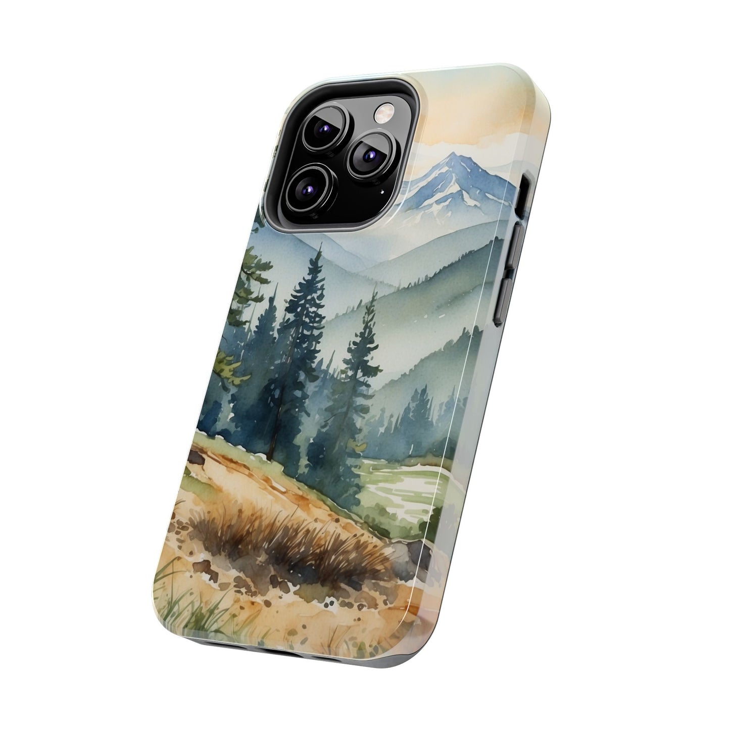 Tranquil Mountain Escape - iPhone Case