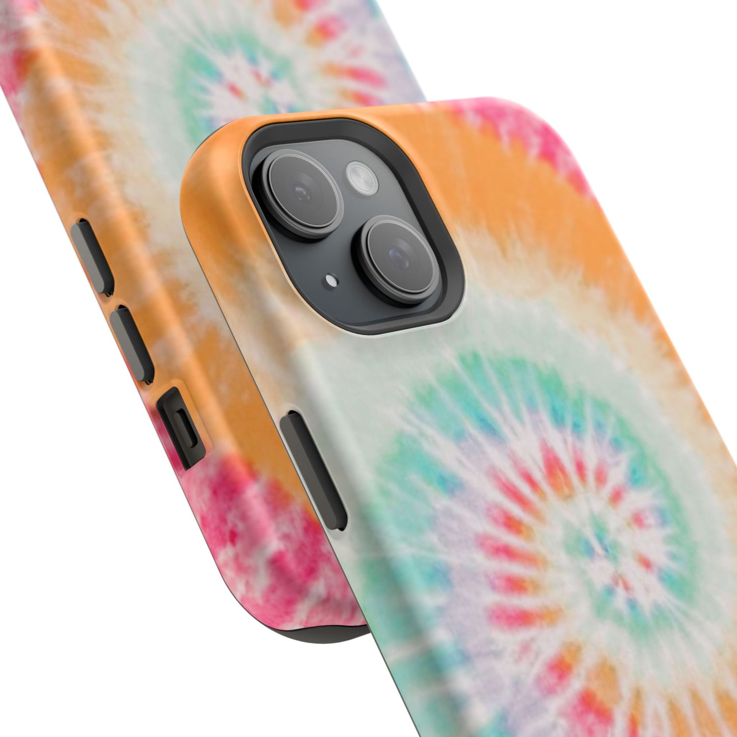 Pastel Tie-Dye MagSafe iPhone Case – Soft Colors & Magnetic Functionality