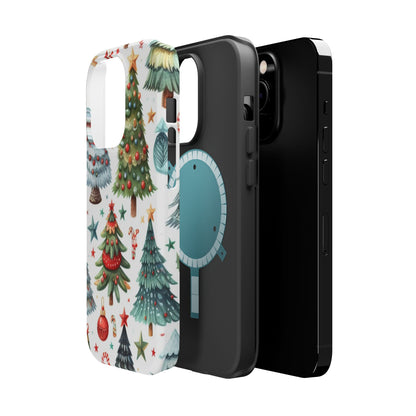 Festive Tree Wonderland – MagSafe iPhone Case