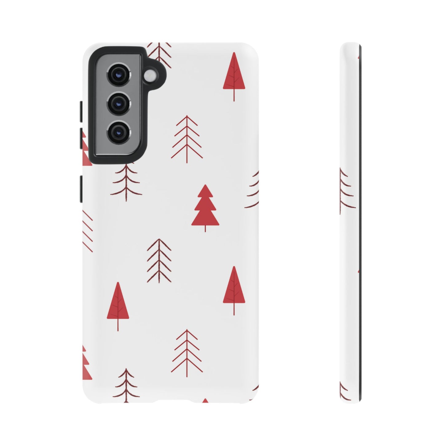 Scandi Red Pine Trees - Samsung Galaxy Series Case