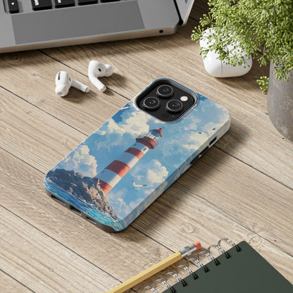 Samsung Galaxy Case - Majestic Lighthouse Scene Design