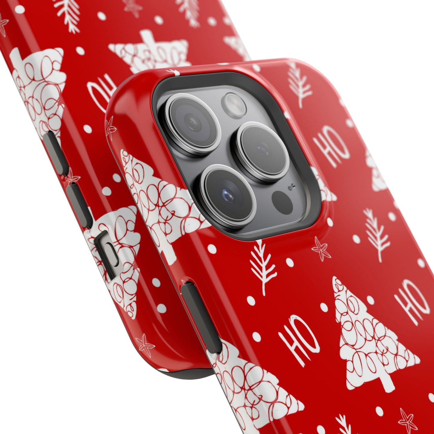 MagSafe iPhone Case: Ho Ho Ho – Christmas Tree Wonderland