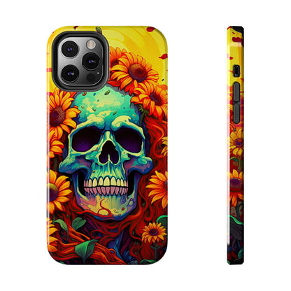 Sun Kissed Skull iPhone Case