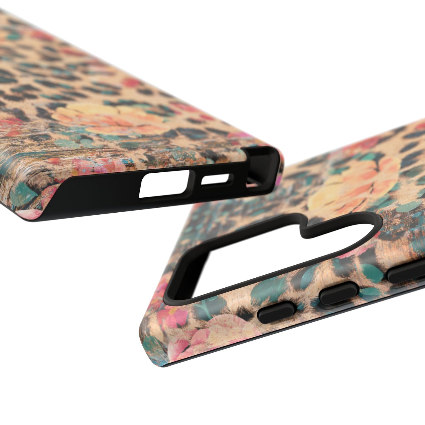 Rustic Floral Leopard - Samsung Galaxy Series Case