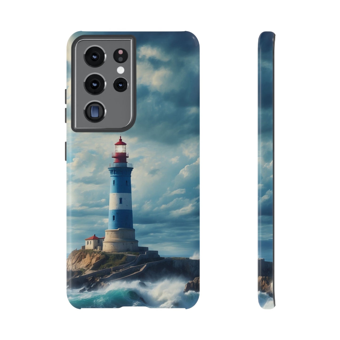 Samsung Galaxy Case - Coastal Lighthouse Design