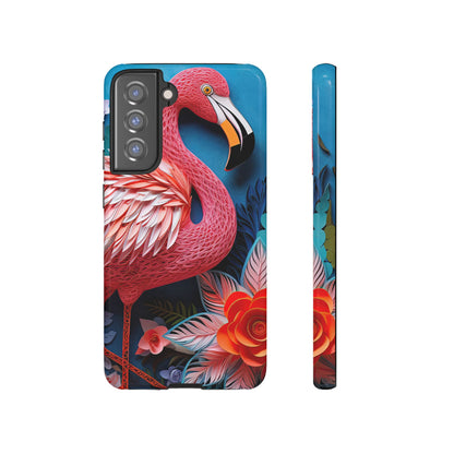 Flamingo Dreams – Bold Tropical Samsung Case